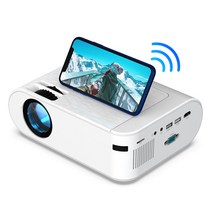 Salange P62 미니 프로젝터 LED 4000 루멘 1080P 지원 홈 시어터 LED USB 비디오 비머 휴대 전화, 480P