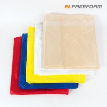 프리폼 천막벽면 천막가림막 천막바람막이 옆면, 1면씩 2M 투명 블루