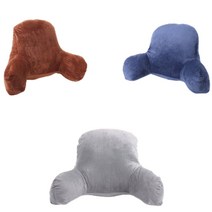 허리받이 등쿠션 등방석 삼각형 모양 등받이 쿠션 집순이 필수템 세모쿠션 600g, 블루