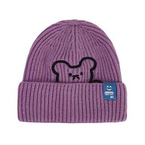 유아동 곰돌이 방한 니트 털 비니 모자 DM-137