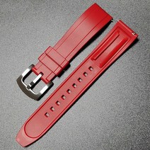 SEIKO 세이코 시계 호환 버 20mm 22mm 24mm 26mm 실리콘 젤리 스트랩 스마트 워치 핀 버클 밴드 루버 시계줄