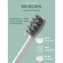 Shuke 전동칫솔 커플 세트, 블루x2(칫솔모 4개)