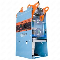 컵실링기 캔포장 캔실링기 WY802F 수동 플라스틱 또는 종이 버블 티 컵 실러 220V 110V 핸드 헬드 씰링 기계 부품 필름 상업용, EU 플러그_110V, 푸른