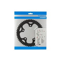 시마노 SHIMANO 체인링 50T 블랙 체인이드용 50X34T FC-2450용 Y1P298110, 단일옵션
