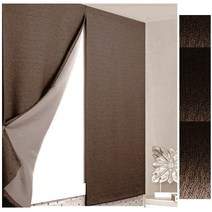 BITGAARIM / Easy Installation / Attachable Type Blackout Curtain Using Compatible with Velcro Tape /
