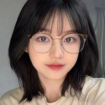 RAUOJOS 블루라이트 차단 안경 반금속 안경테 자외 선차단 안경 + 안경 케이스 세트 ROS - B002