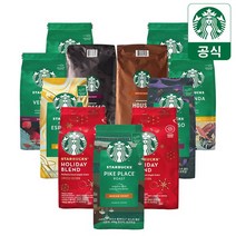 [공식] 스타벅스 원두커피 분쇄/홀빈 200g 모음원산지: 상세설명참조, (홀빈) 파이크 플레이스 200g