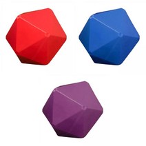 shangren 3pcs 말 치료 공 건초 피더 장난감 나머지 게임 공 말 수유 용품, 직경 24cm, PE 플라스틱, 여러 가지 빛깔의