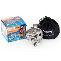 슬라이드 삼발이 원터치 압전점화 화력 조절 버너 부탄가스버너 캠핑장취사 캠핑버너