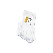 아크릴 팜플렛 꽂이 리플렛 거치대 A4 A5 A6 1단 2단 3단 4단, 01. A4 카탈로그 꽂이(1단) 4577