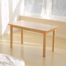 그린웨이브 어린이집 유치원 원목 유치용 입식 책상 2design, 사각