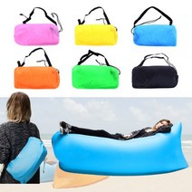 빈백 에어 쇼파 소파 쿠션 감성 캠핑 침대 차박 수영장 바다 휴대 비비드 튜브 의자 해먹, 그린