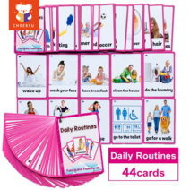 26 카테고리 760 어린이 카드 어린이 영어 음식 형용사 단어 플래시 카드 조기 교육 장난감 | 카드 장난감 | 카드, 일상