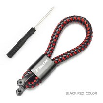 야마하 T-MAX 530 tmax sx dx Tmax 500 560 tmax560 바이크 오토바이 액세서리 키 체인 열쇠 고리, [04] Black Red