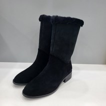 탠디 X21503 BLACK 여성 데일리 하프 털 부츠 3cm 미셸by탠디 MK107JA