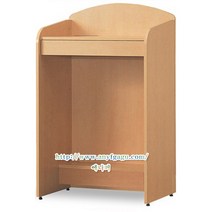 에니퍼 라운드강의대 연설대 학생용책상 학교 학원 단상 강연대 사회대 행사 웨딩홀 예식장 결혼식장 강의대, 백색