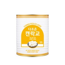 이엔 락교 3S 3kg X 6통 1박스 캔락교 [이엔푸드]