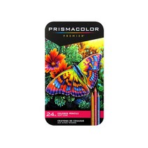 프리즈마 유성색연필 24색 + 스칼라 연필깍이 세트