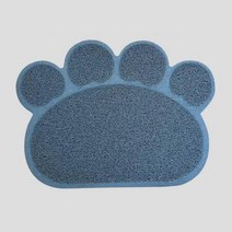 발바닥모양 고양이 화장실 모래매트/ 발판 거름망