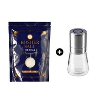 다원코셔소금 토판 천일염 굵은소금 + 솔트밀 그라인더(1병), 1개, 500g