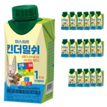 파스퇴르 킨더밀쉬 액상분유 1단계 200ml, 18개입, 1개