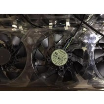새로운 오리지널 GTX780/780TI R9280/290/280X/290X T129215SU 12V 0.5AMP 그래픽 카드 듀얼 팬, 01 Curved fan leaf