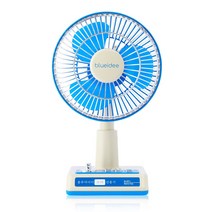 블루아이디 레트로 무선 탁상용 선풍기, 클레식레트로, BI-DF1