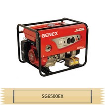 혼다 제넥스 발전기 SG6500EX 고급형 키시동 GX390, 1개
