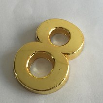 도로명주소판 3.5cm/5cm 0123456789 현대 실버 플라크 번호 하우스 호텔 표지판 문 주소 숫자 스티커 플레이트 ABS 플라스틱, [18] R-3.5cm