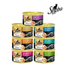 쉬바 고양이캔 85G 습식사료, 촉촉한 닭가슴살과 그레이비소스, 48개