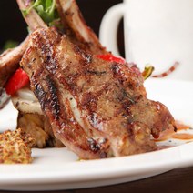 [캠핑세트] 호주산 양고기 숄더랙 프렌치렉 양꼬치 양삼겹 큐브 세트 냉장 양갈비 어린양 구이용, 04. 대왕 양꼬치 350g (5꼬치)