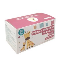 MB 칠드런(어린이)마스크 흰색50매 일회용마스크 MB필터 멜트블로운, 1개