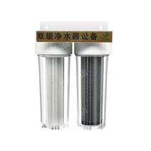 지하수 우물 정수필터 모래 불순물 녹물 제거 농업용 정수기, 듀얼스케일필터세트-2PACK
