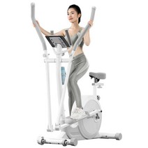 일립티컬 스카이 워커 머신 홈트 운동 기구 공중 걷기, 시트 포함 모델(자기 저항 16단계)