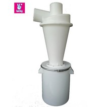 산업용집진기 사이클론 집진기 목공 공업용 이동식집진기, 20리터 통에 110구경 대형 분리기 세트