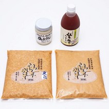 일본된장국 다이쇼 13년 창업한 전통있는 가게가 대설산 기슭의 샘물과 홋카이도산 쌀·콩으로 만든 된장·다마지루·소금 누룩 세트, 상품선택