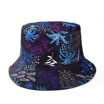 남자 버킷햇 봄 여름 만화 낙서 버킷 모자 야외 접이식 어부 모자 파나마 태양 비치