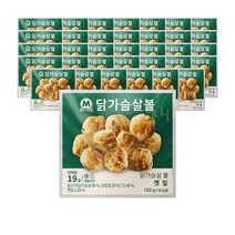 미트리 닭가슴살 볼 깻잎 100g, 35팩
