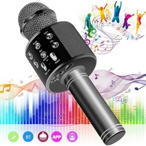 가정용 코인노래방 기계 휴대용 길거리공연 찬양 반주기 부스 블루투스 호환 ktv 마이크 무선 마이크 전문 스피커 마이크 플레이어 노래 녹음기 마이크, 없음