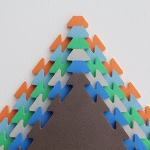 소리안나매트 20T 난연매트/스포츠/태권도/헬스장/어린이집/유치원 바닥, 블루