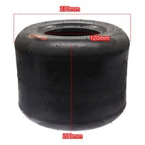 168 이동 카트 5 인치 앞 바퀴 10x4.50-5 카트 타이어 드리프트 자전거 바퀴 비치 자동차 액세서리 ATV 쿼드 예비 부품, 11x7.10-5, CST 11x7.10-5