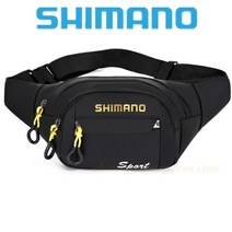 아웃도어 낚시 가방 Shimano 남성용 야외 사이클링 스포츠 다기능 휴대 전화 허리 방수 크로스 바디 The New 루어 낚시용품, 3