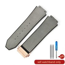 위블RO 빅뱅 시계 호환 26x19mm 러버 밴드 레더 스트랩 우레탄 젤리 가죽 시계줄