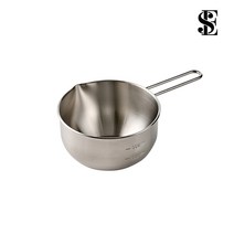 레카 스텐 편수 냄비16cm/1200ml 계량눈금 멀티팟