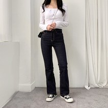 포디룩 [이염x] 논페이드 슬림 롱부츠컷 데님팬츠