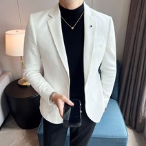 고급진 남자 스웨이드 슬림 자켓 하늘색 초록색 카멜브라운 세무 싱글 블레이져 슬림핏 재킷