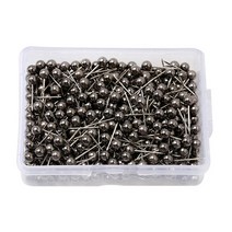 코르크 콜크 보드판 까꿍판 환경판 메모판 메뉴판 1000PCS 맵 압정 푸시 핀 4MM 6MM 플라스틱 헤드 스틸 포, 05 Black_02 4mm