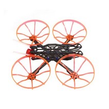 터틀 149 149mm 3 인치 마이크로나노비스타 탄소 섬유 덕트 프레임 키트 RC FPV 레이싱 드론 용 소품 가드 보호 커버 포함145514, MICRO Version Red