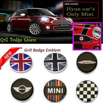 미니쿠퍼 그릴 뺏지 엠블럼 튜닝엠블럼 미니용품 수입차악세사리, (A)Union Jack