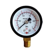 삼성계기 일반 압력계 진공계 A타입 50파이 설비 시공 기기 수도 스팀용 이지 누수 보일러, 50파이20bar, 1개